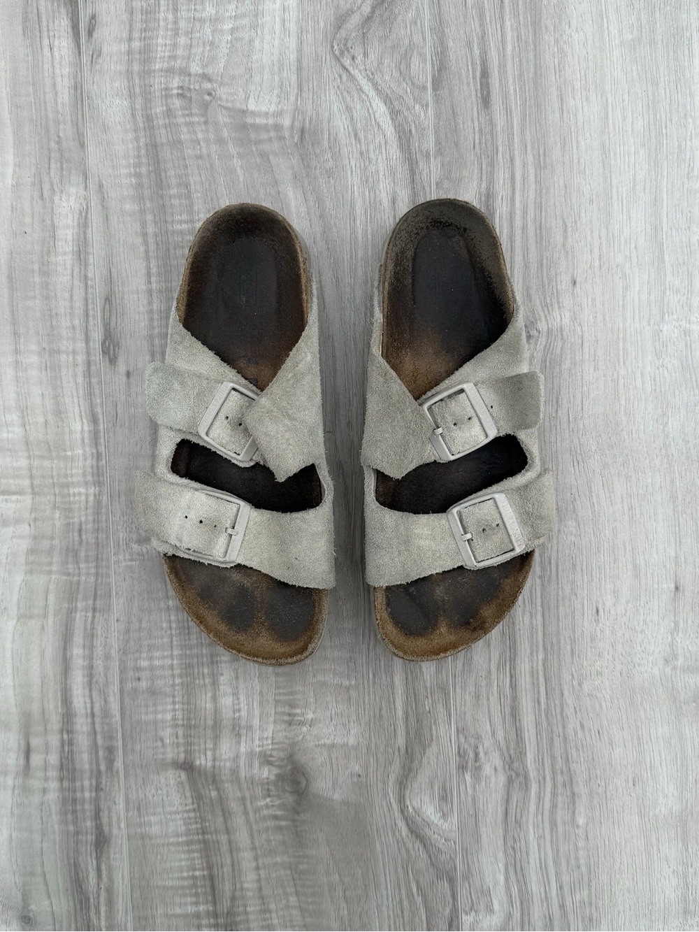 Birkenstock Arizona Soft Footbed Suede Sandals